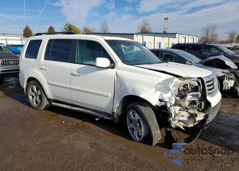 2014 Honda Pilot Exl z USA, uszkodzony, nr VIN 5FNYF4H58EB032048